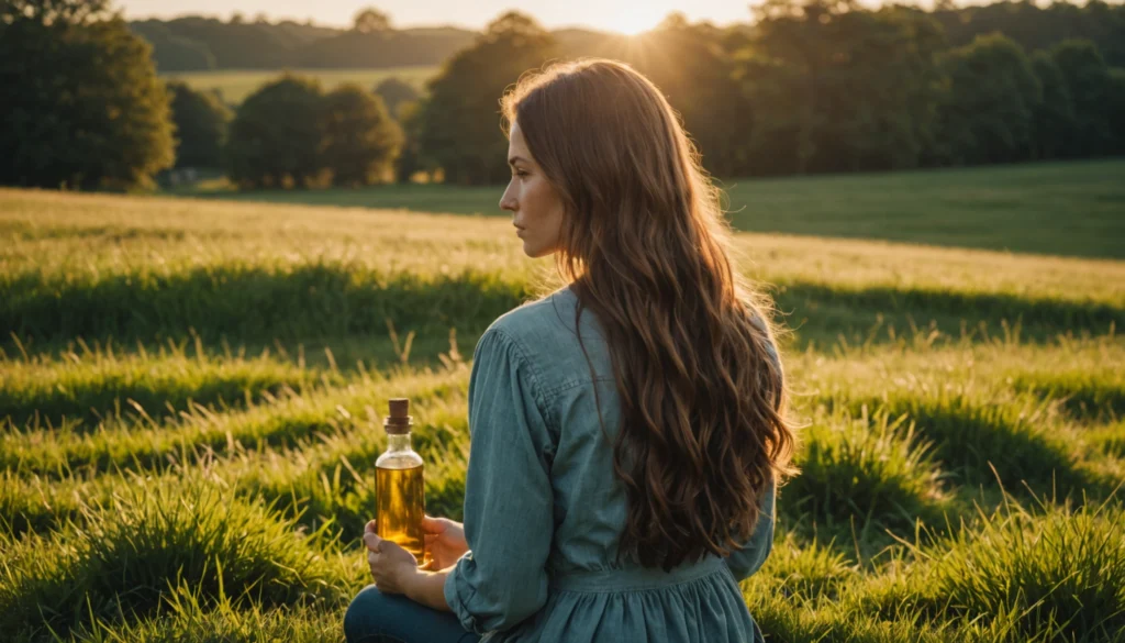 huile pour cheveux soleil