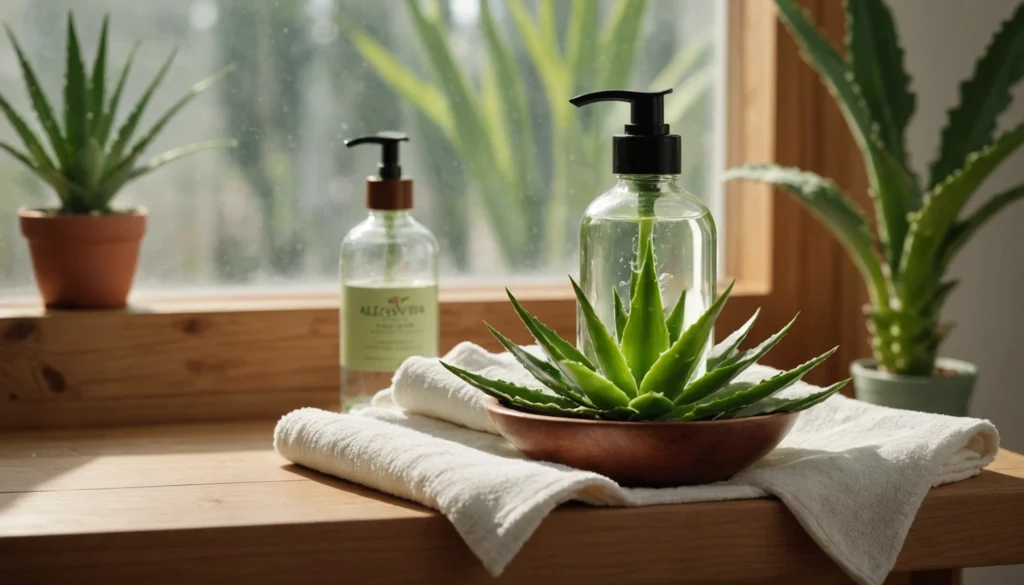 soin cheveux aloe vera maison